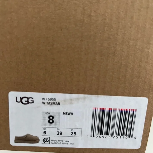 🚨LAST ONE! UGG TASMAN SLIPPERS-NEW MUSTARD SEED COLOR- WOMEN’S📍(PRICE IS FIRM) - Picture 14 of 16